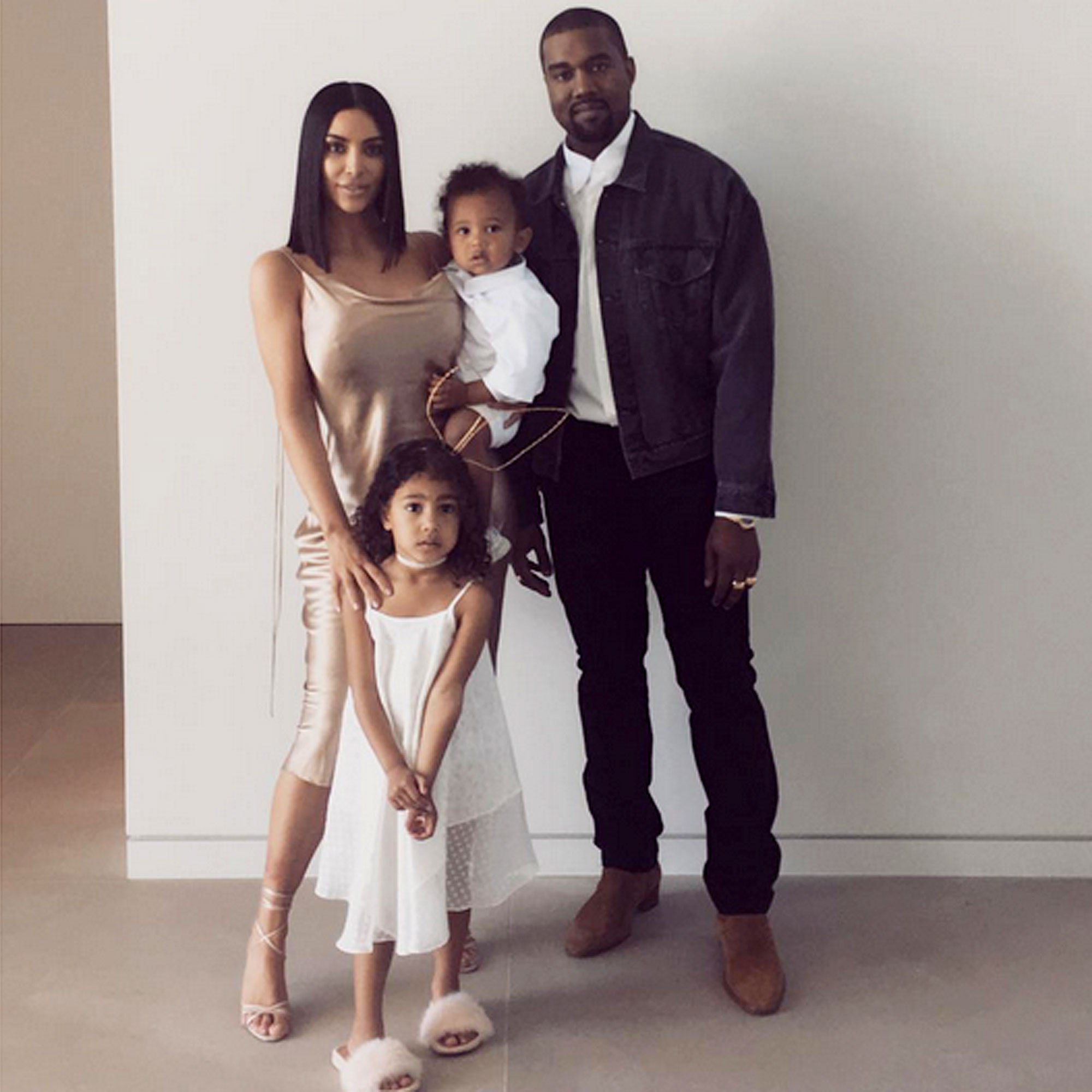 Kim Kardashian y su familia 