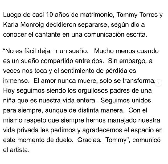 Capture. Tommy Torres