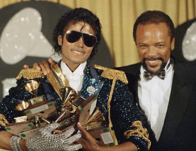 Quincy Jones  y Michael Jackson 