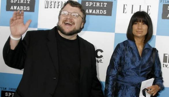 Guillermo del Toro y su exesposa, Lorenza Newton 