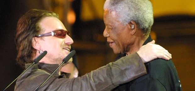Bono y Mandela