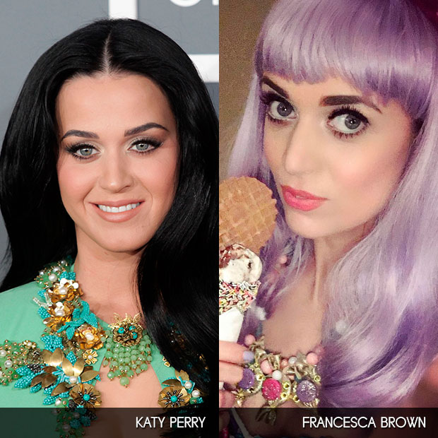 Katy Perry y Francesa Brown