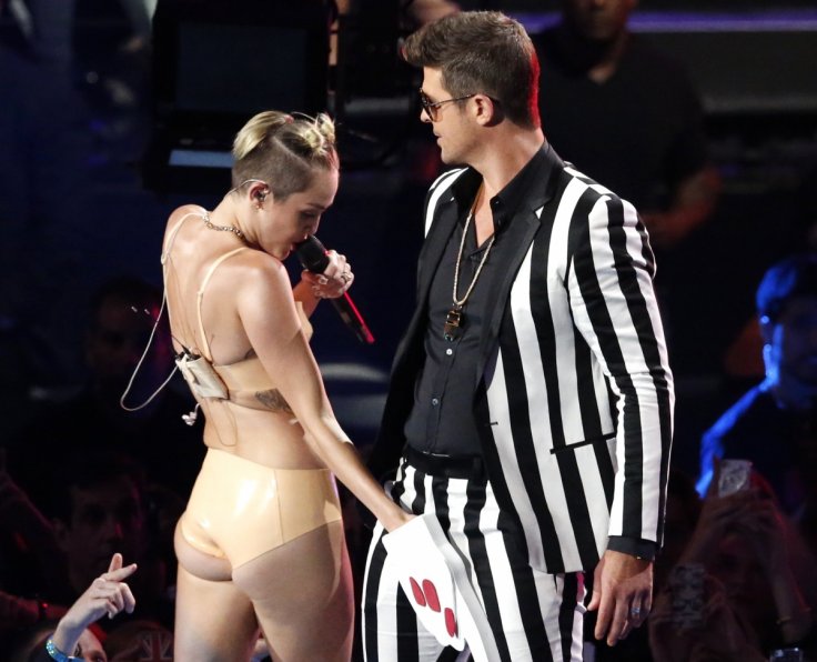Miley Cyrus y Robin Thicke