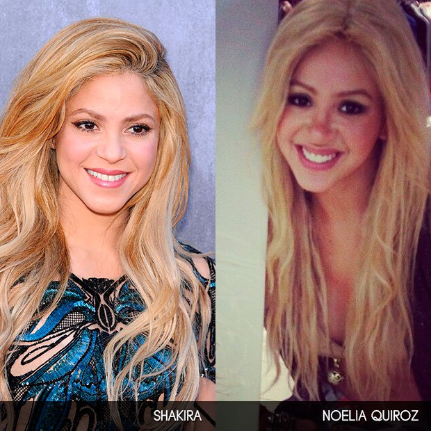 Shakira y Noelia Quiroz