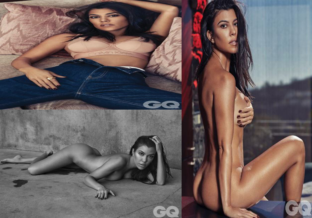 Kourtney kardashian's sexxxy nude photo shoot leaves sis kylie jenner green with envy watch