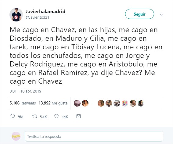 Javier Hala Madrid Twitter