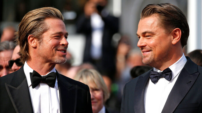 Brad Pitt se burla de Leonardo DiCaprio