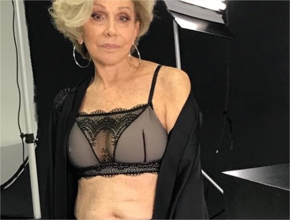 Modelo de 80 años posa en ropa (+FOTO) - Revista Ronda