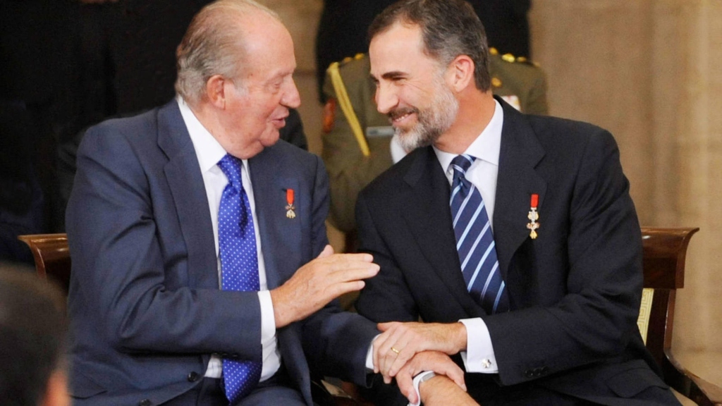 Juan Carlos y Felipe - Cortesía