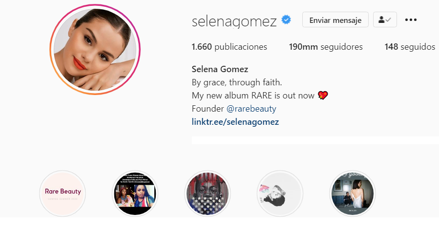 Selena Gómez-Instagram