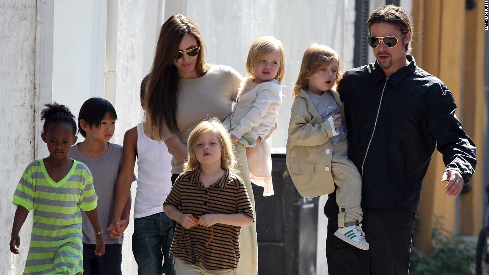 Angelina Jolie y Brad Pitt Hijos- Foto Cortesía