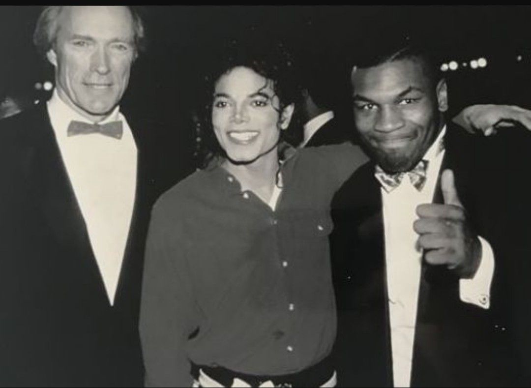 Michael Jackson y Mike Tyson- Foto Cortesía
