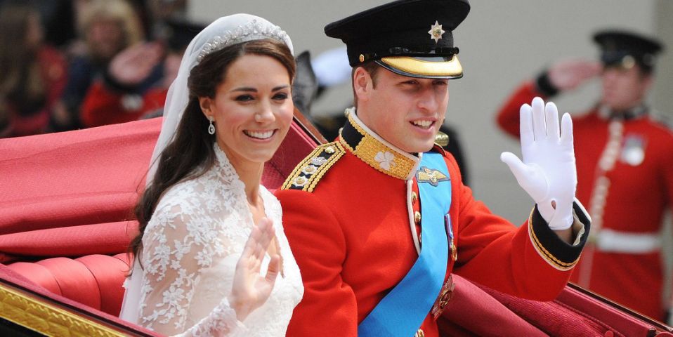 Kate Middleton y su esposo, el príncipe William - Cortesía