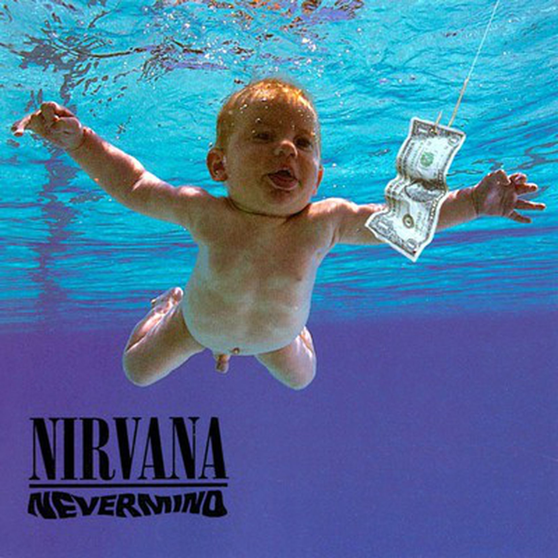 Cortesía. Portada del álbum de Nirvana 'Nevermind'.