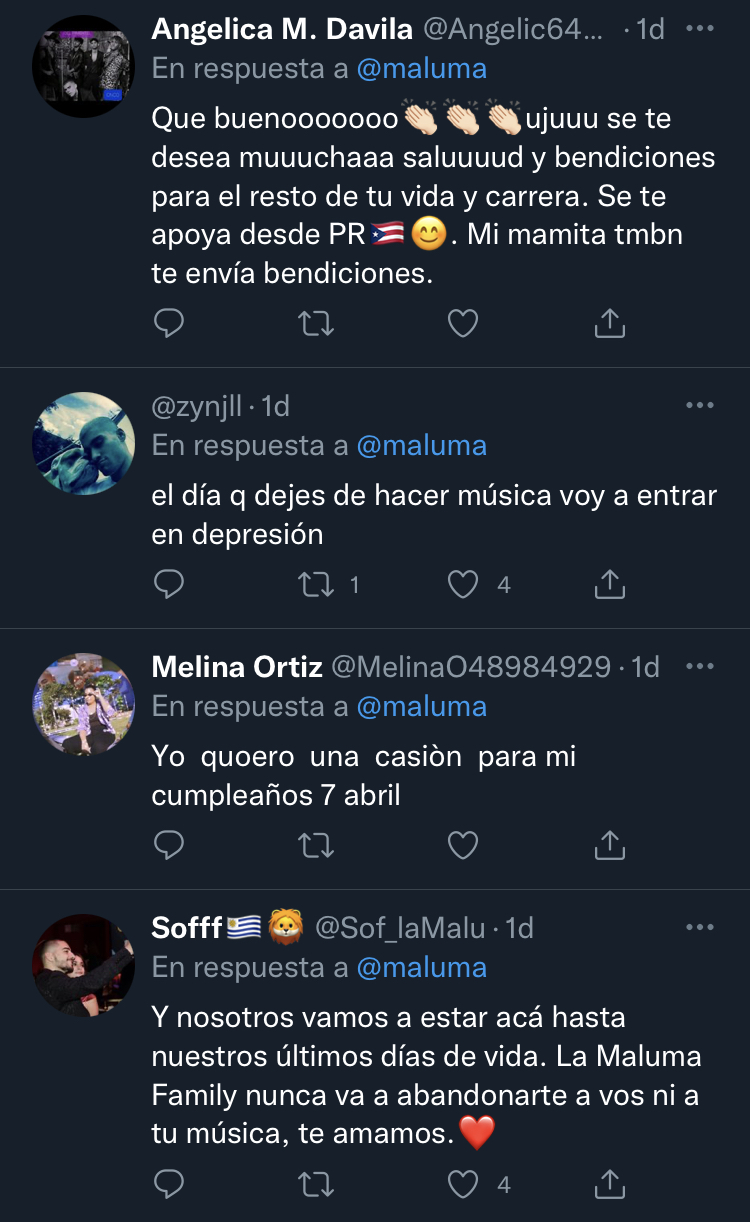 La reflexión de Maluma que desató tristeza en Twitter