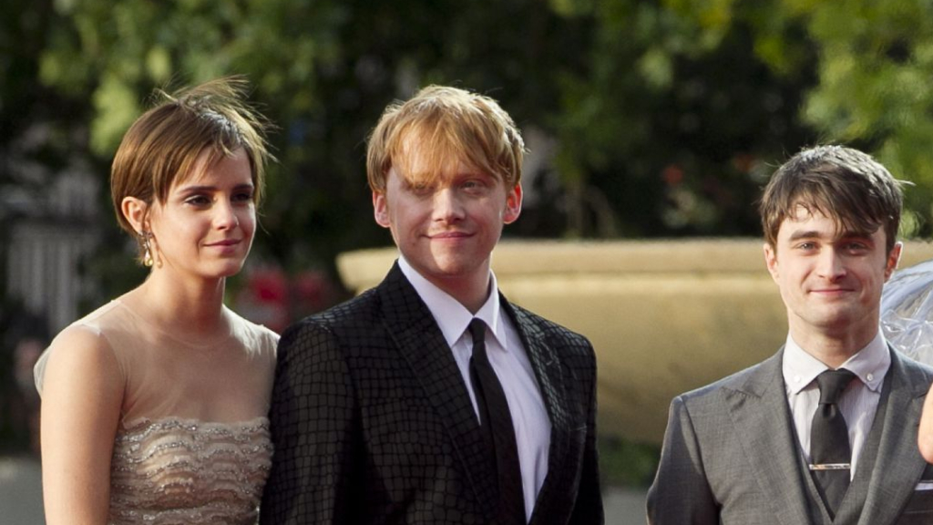 Emma Watson, Ruper Grint y Daniel Radcliffe