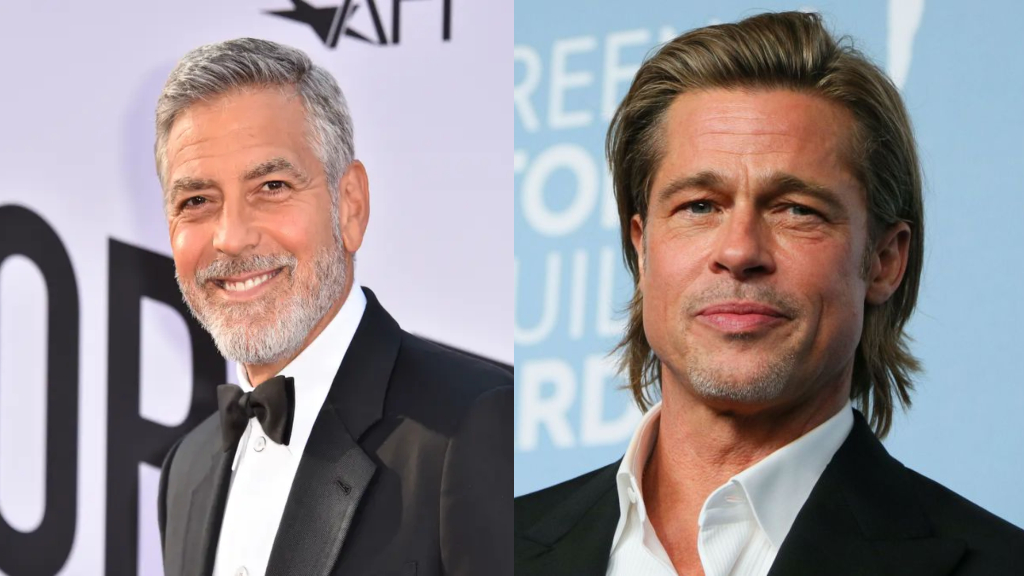 George Clooney y Brad Pitt-Foto Cortesía