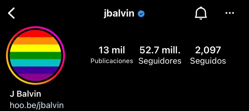 J Balvin Instagram