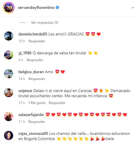 Servando y Florentino instagram - captura