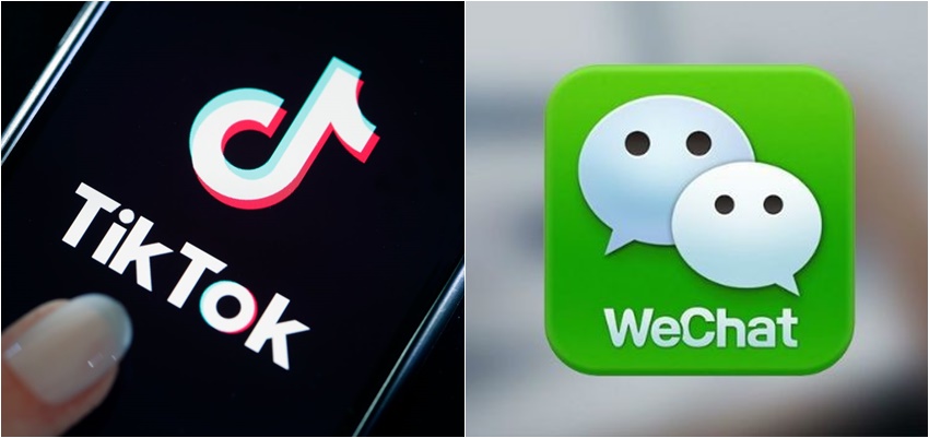 TikTok y WeChat - cortesía