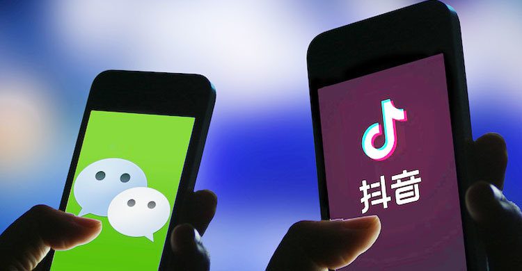 TikTok y WeChat - cortesía