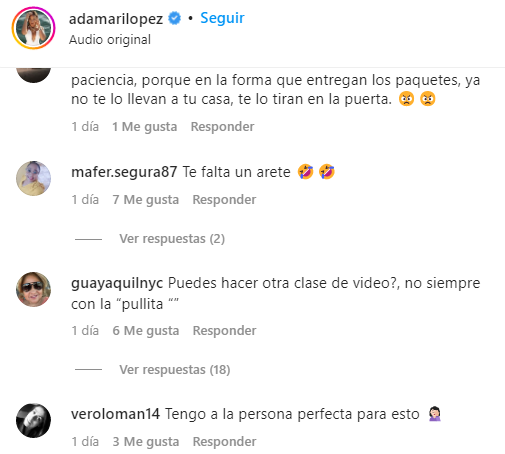 Adamari López comentarios 