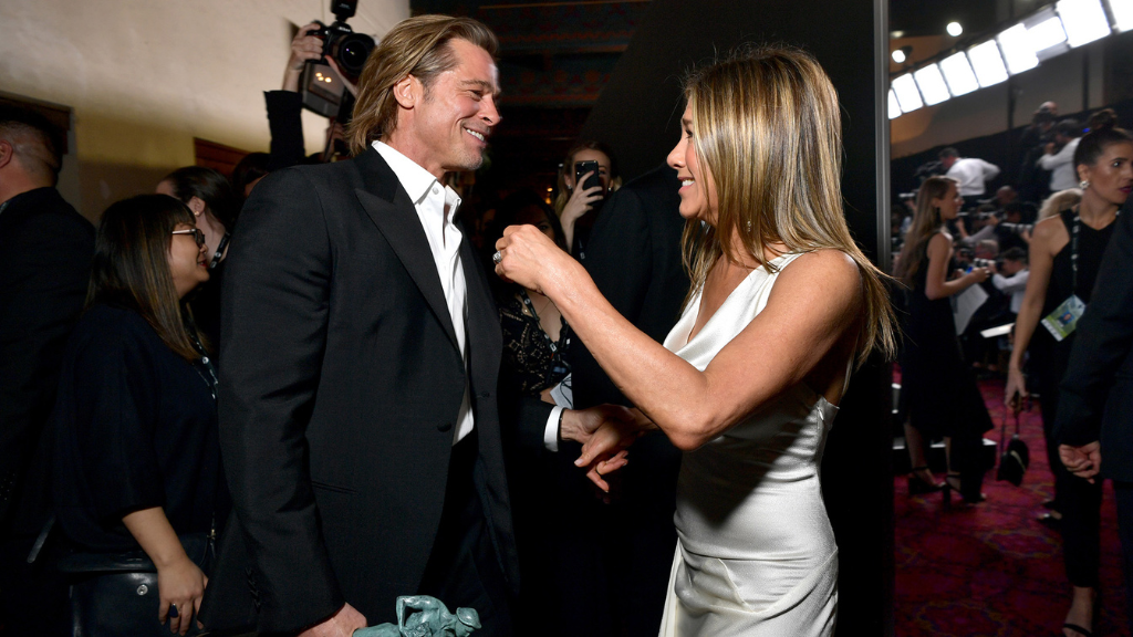 Brad Pitt y Jennifer Aniston - cortesía
