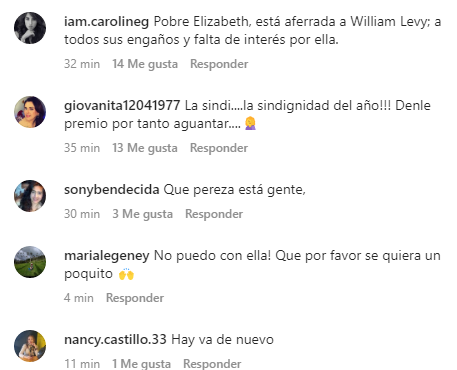 William Levy y Elizabeth Gutiérrez Comentarios