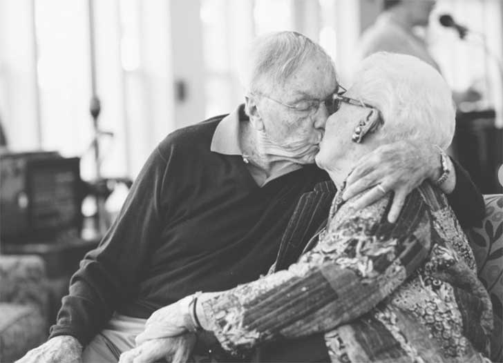 Amor abuelos - cortesía