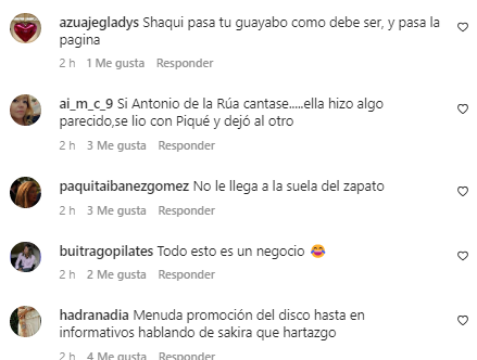 Comentarios Clara Chía