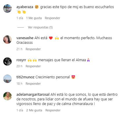 Comentarios Laura Chimaras
