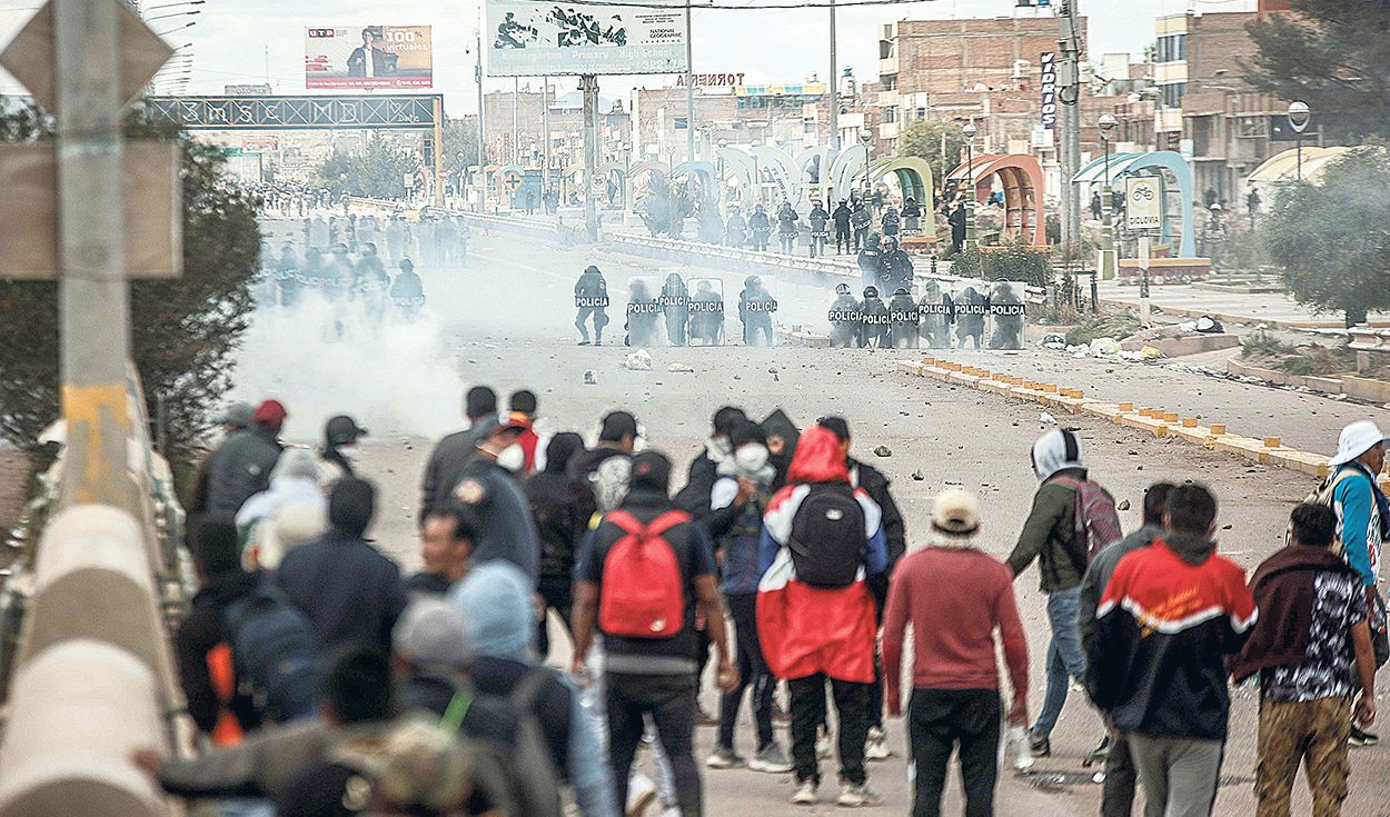 Protestas Perú - cortesía