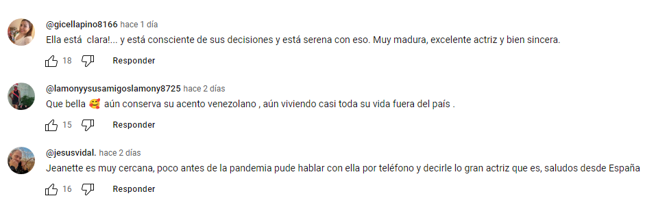 Comentarios Jeannette Rodríguez