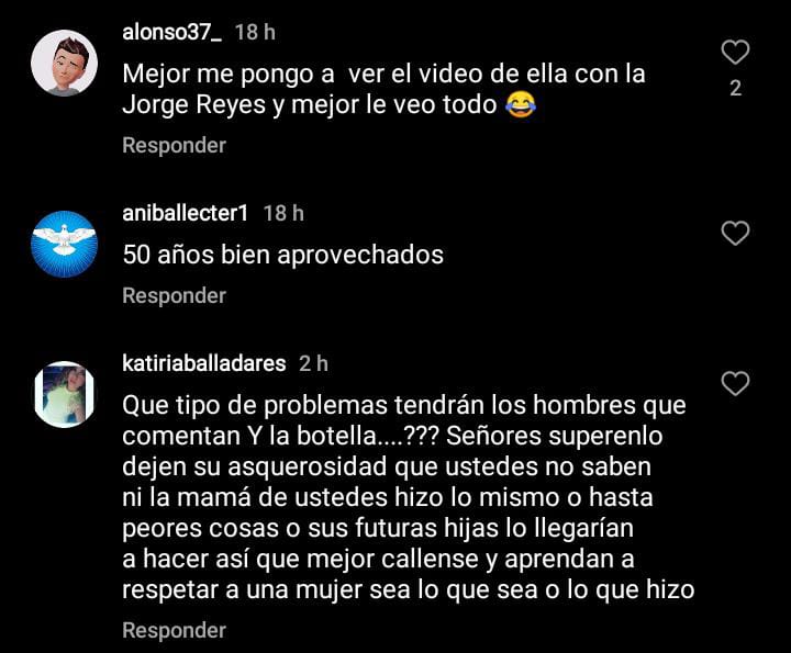 Roxana Díaz comentarios