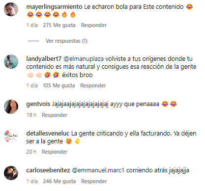 Comentarios Daniela López