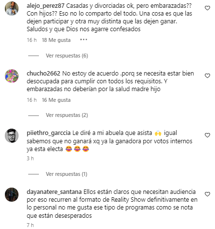 Miss Venezuela comentarios